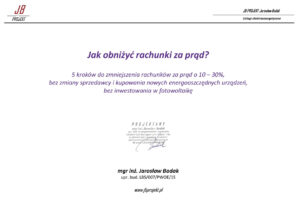 Jak obniżyć rachunki za prąd?